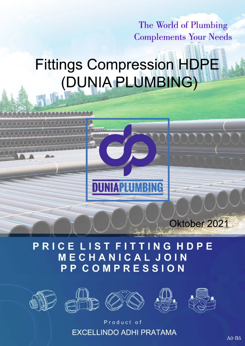 Catalog List Fittting HDPE 